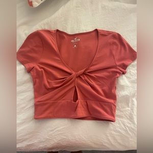 Hollister Twisted Crop Top